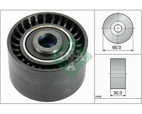 Deflection/Guide Pulley, timing belt 532039510 Ina
