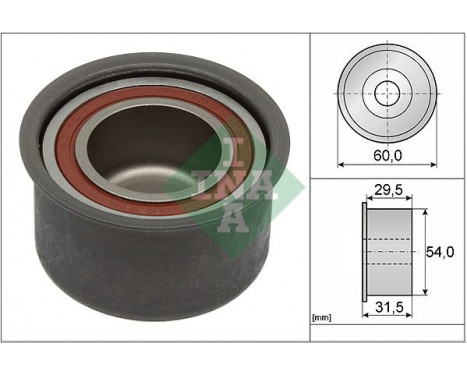 Deflection/Guide Pulley, timing belt 532045910 Ina