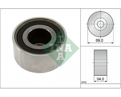 Deflection/Guide Pulley, timing belt 532046110 Ina