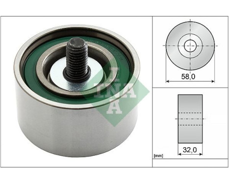 Deflection/Guide Pulley, timing belt 532054010 Ina