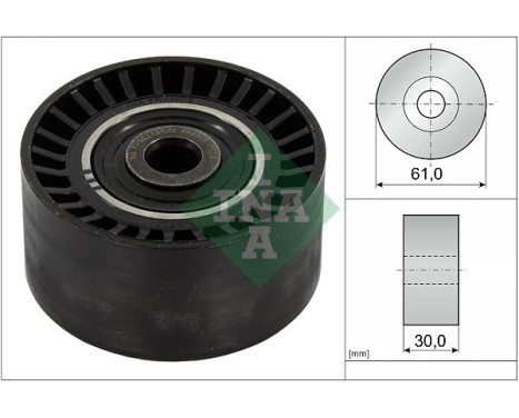 Deflection/Guide Pulley, timing belt 532062410 Ina