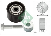 Deflection/Guide Pulley, timing belt 532065410 Ina