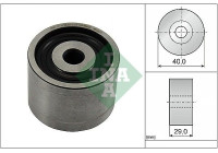 Deflection/Guide Pulley, timing belt 532082810 Ina