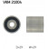 Deflection/Guide Pulley, timing belt VKM 21004 SKF