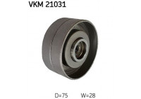 Deflection/Guide Pulley, timing belt VKM 21031 SKF