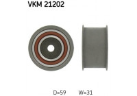 Deflection/Guide Pulley, timing belt VKM 21202 SKF