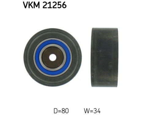 Deflection/Guide Pulley, timing belt VKM 21256 SKF