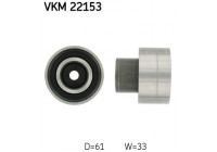Deflection/Guide Pulley, timing belt VKM 22153 SKF