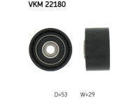 Deflection/Guide Pulley, timing belt VKM 22180 SKF