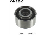 Deflection/Guide Pulley, timing belt VKM 22540 SKF