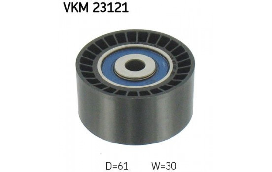 Deflection/Guide Pulley, timing belt VKM 23121 SKF