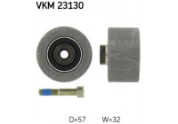 Deflection/Guide Pulley, timing belt VKM 23130 SKF