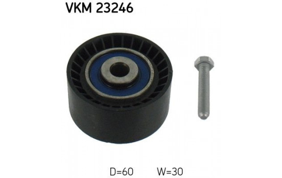 Deflection/Guide Pulley, timing belt VKM 23246 SKF