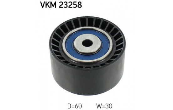 Deflection/Guide Pulley, timing belt VKM 23258 SKF