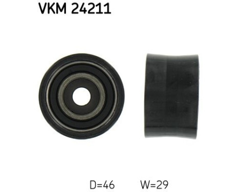 Deflection/Guide Pulley, timing belt VKM 24211 SKF