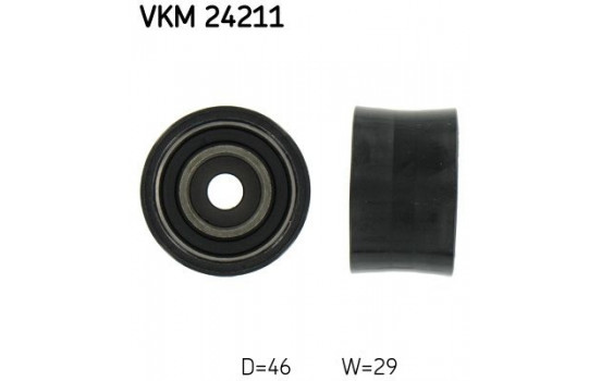 Deflection/Guide Pulley, timing belt VKM 24211 SKF