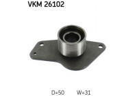 Deflection/Guide Pulley, timing belt VKM 26102 SKF