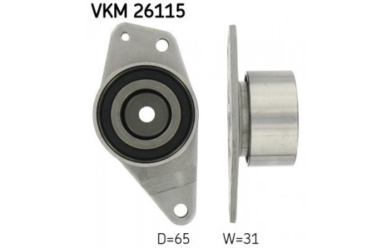 Deflection/Guide Pulley, timing belt VKM 26115 SKF