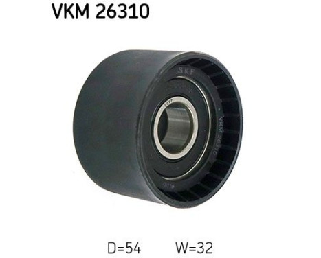 Deflection/Guide Pulley, timing belt VKM 26310 SKF