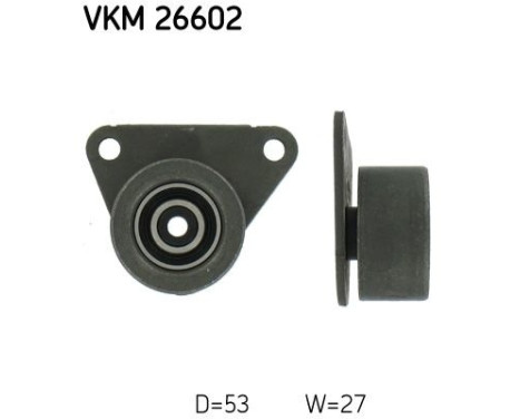 Deflection/Guide Pulley, timing belt VKM 26602 SKF