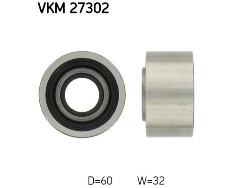 Deflection/Guide Pulley, timing belt VKM 27302 SKF