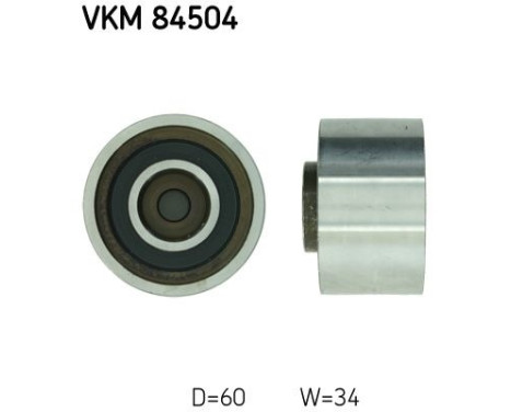 Deflection/Guide Pulley, timing belt VKM 84504 SKF