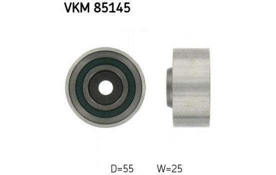 Deflection/Guide Pulley, timing belt VKM 85145 SKF