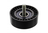 Deflection/Guide Pulley, v-ribbed belt 100093 FEBI