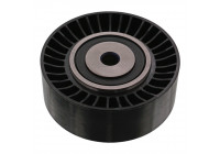 Deflection/Guide Pulley, v-ribbed belt 100098 FEBI