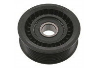 Deflection/Guide Pulley, v-ribbed belt 27507 FEBI