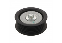 Deflection/Guide Pulley, v-ribbed belt 31142 FEBI