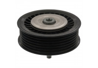 Deflection/Guide Pulley, v-ribbed belt 47861 FEBI