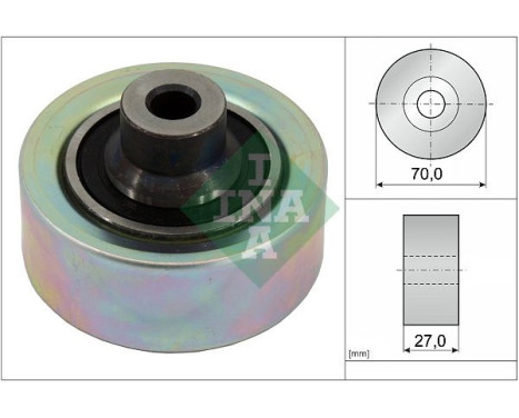 Deflection/Guide Pulley, v-ribbed belt 532 0474 10 Ina