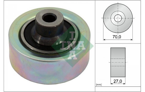 Deflection/Guide Pulley, v-ribbed belt 532 0474 10 Ina