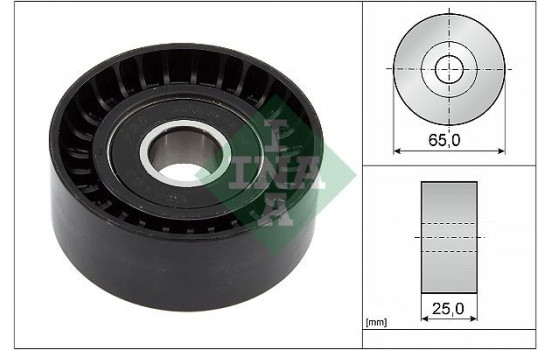 Deflection/Guide Pulley, v-ribbed belt 532 0892 10 Ina