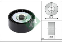 Deflection/Guide Pulley, V-ribbed belt 532 0916 10 Ina