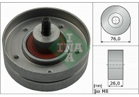 Deflection/Guide Pulley, v-ribbed belt 532025230 Ina