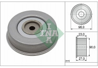 Deflection/Guide Pulley, v-ribbed belt 532038120 Ina