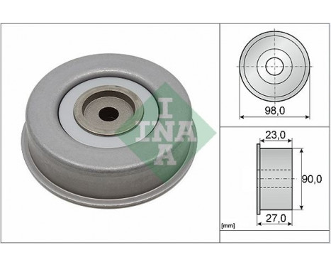 Deflection/Guide Pulley, v-ribbed belt 532038120 Ina