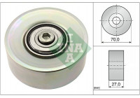 Deflection/Guide Pulley, v-ribbed belt 532039810 Ina