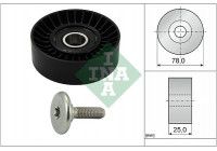 Deflection/Guide Pulley, v-ribbed belt 532043910 Ina