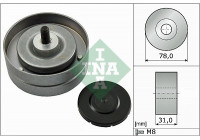Deflection/Guide Pulley, v-ribbed belt 532046310 Ina
