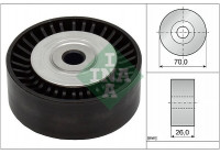 Deflection/Guide Pulley, v-ribbed belt 532053310 Ina