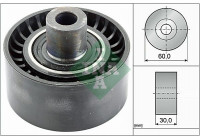 Deflection/Guide Pulley, v-ribbed belt 532053810 Ina