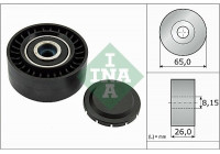 Deflection/Guide Pulley, v-ribbed belt 532056410 Ina