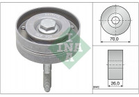 Deflection/Guide Pulley, v-ribbed belt 532059610 Ina