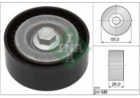 Deflection/Guide Pulley, v-ribbed belt 532062110 Ina