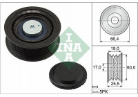 Deflection/Guide Pulley, v-ribbed belt 532064210 Ina