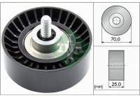 Deflection/Guide Pulley, v-ribbed belt 532065510 Ina