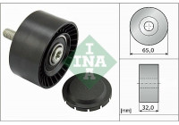 Deflection/Guide Pulley, v-ribbed belt 532066010 Ina